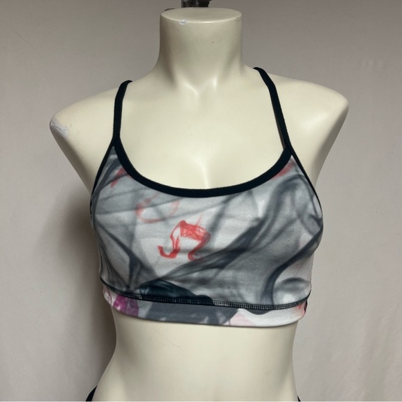 Lululemon Flow Y Bra Colorful Watercolor - Picture 3 of 8